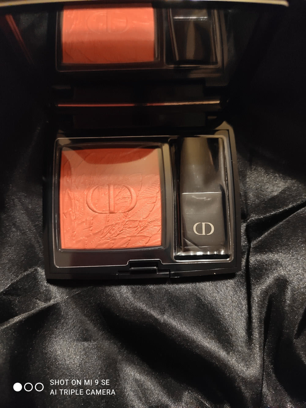 DIOR ROUGE BLUSH BIRDS OF A FEATHER оттенок 462 Coral Flight