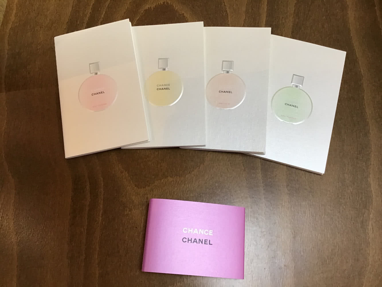 Коллекционный набор блокнотиков Chanel Chance