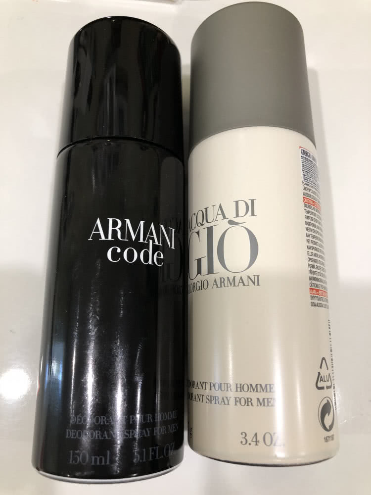 Новые дезодоранты Armani