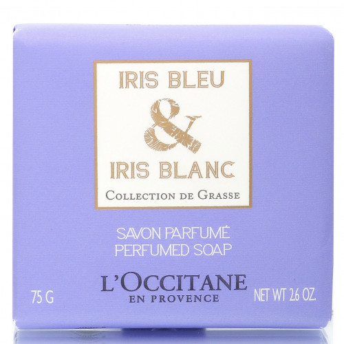 Мыло L'Occitane Iris Bleu & Iris Blanc Perfumed Soap