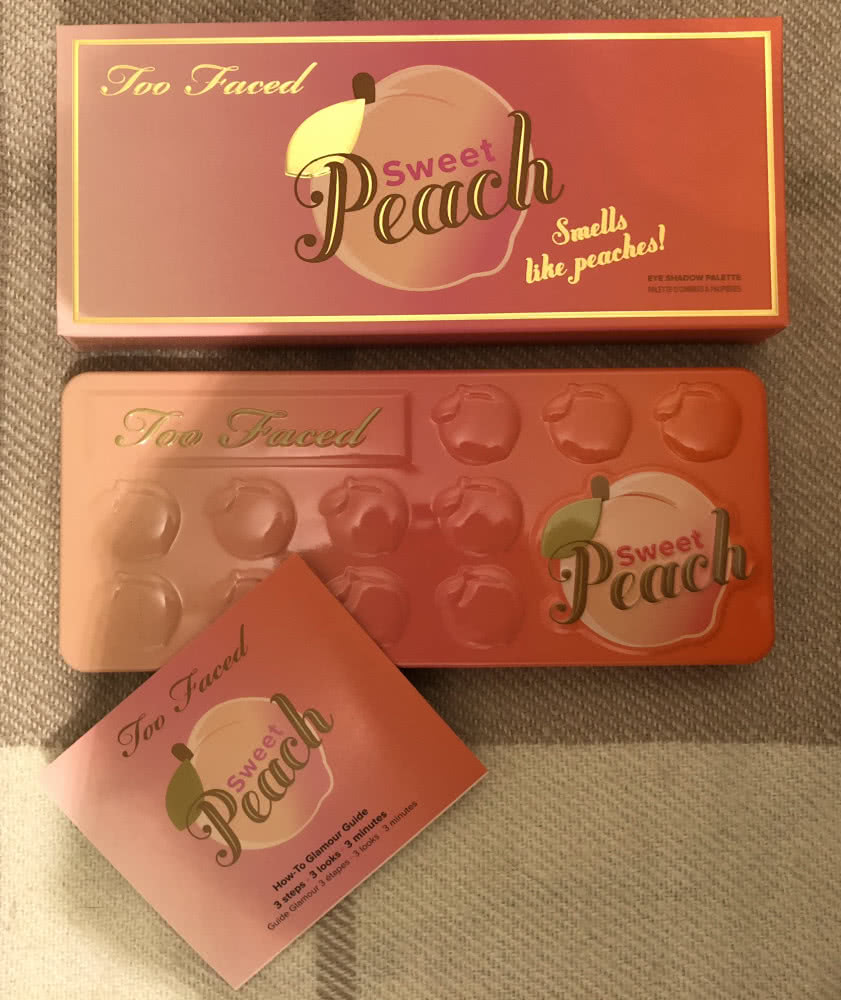 Too Faced Sweet Peach Palette Оригинал/Новая/Редкость