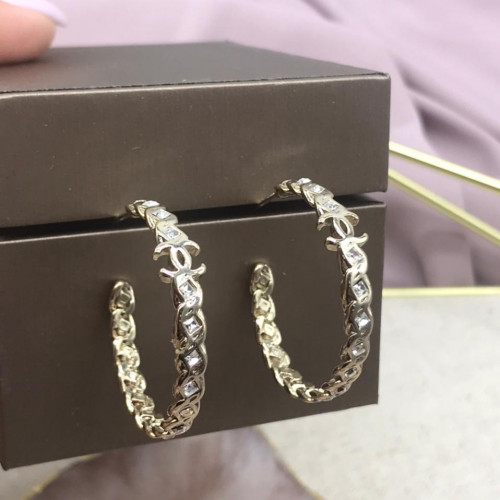 Серьги-кольца Chanel Vip Gift