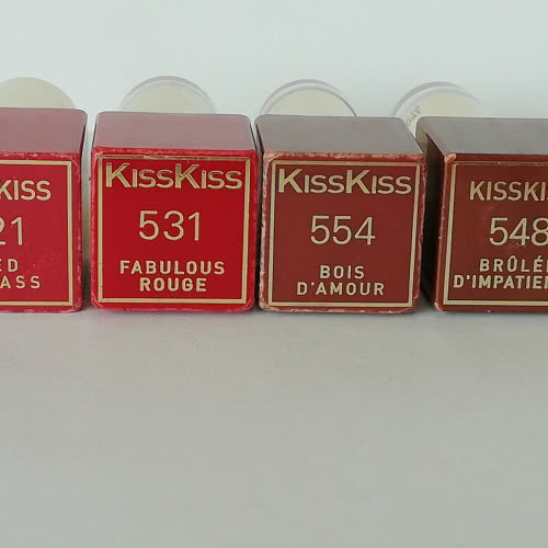 Guerlain Kiss Kiss №№ 521,531,554,548