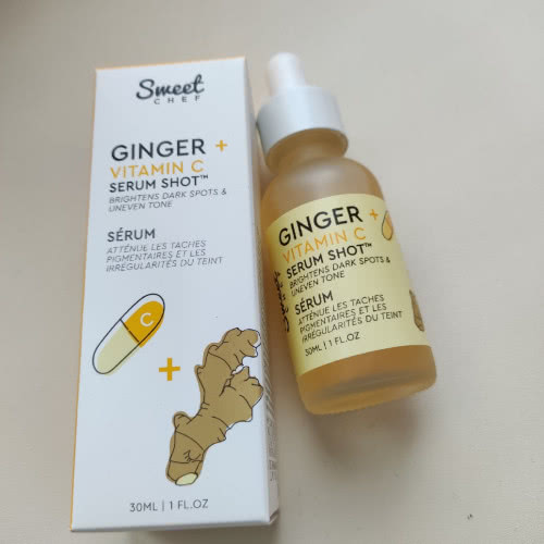 Сыворотка для осветления кожи Sweet Chef Ginger + Vitamin C Serum Shot