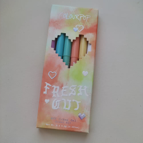 Набор цветных карандашей для глаз colourpop fresh cut crème gel liner kit