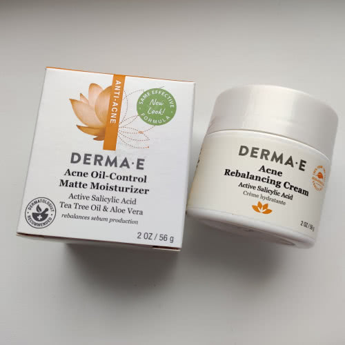 Крем для проблемной кожи derma e acne rebalancing cream
