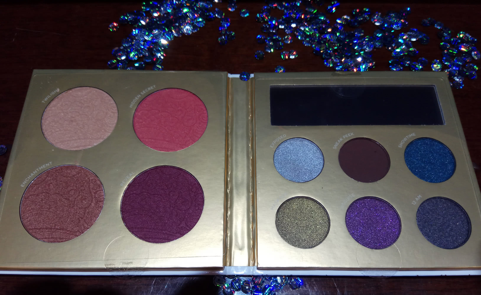 палетка теней и румян PUR THE COMPLEXION AUTHORITY – MIDNIGHT MASQUERADE PALETTE