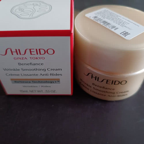 Крем Benefiance wrinkle smoothing cream ( Shiseido)