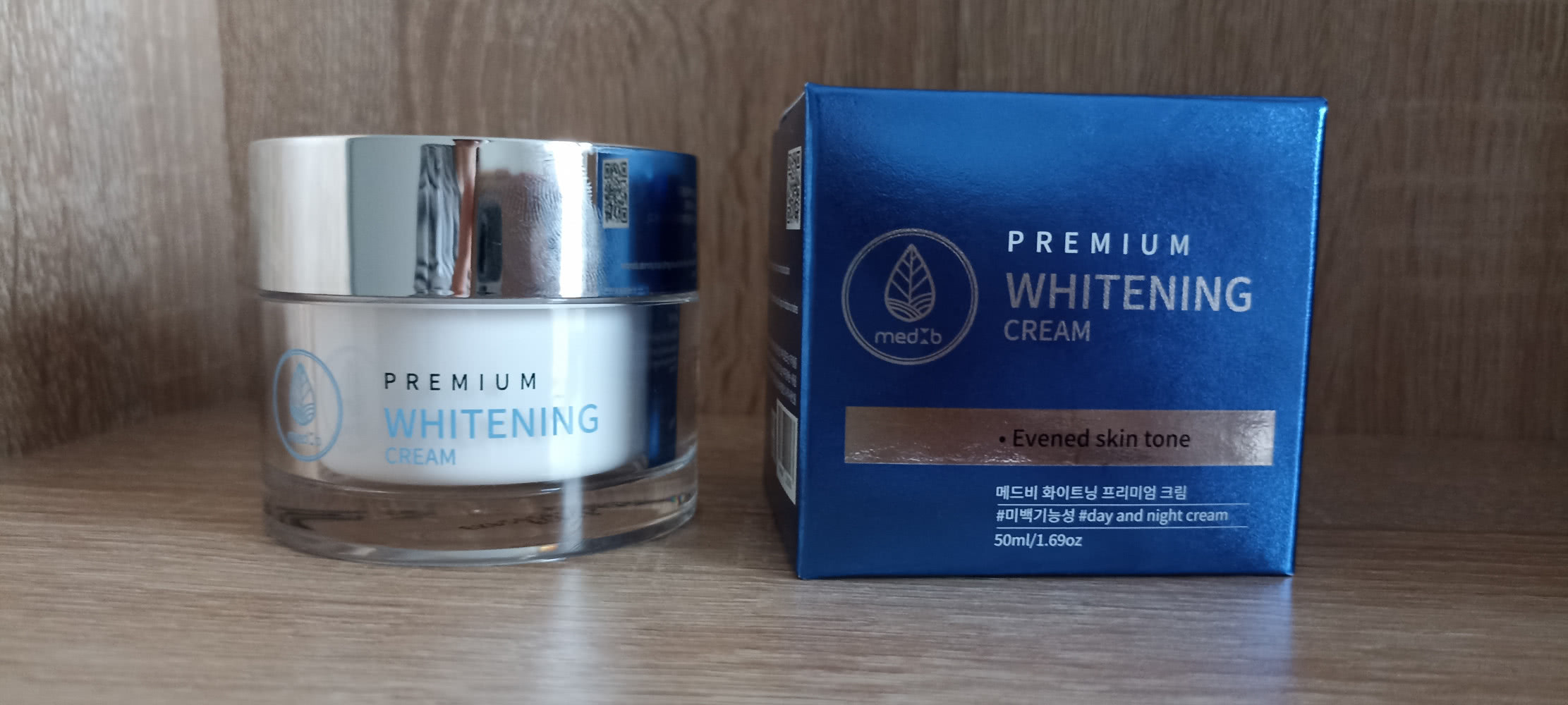 MEDB whitening premium cream питательный крем для лица выравнивающий тон кожи