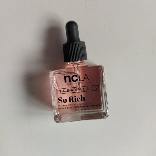 NCLA Beauty So Rich Vitamin-E Infused Cuticle Oil масло для кутикулы с ароматом Peach Vanilla