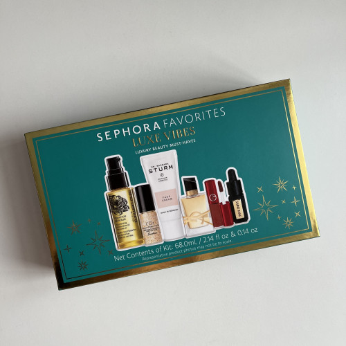 Sephora  Favorites Luxe Vibes Mini Luxury Beauty Sampler Set