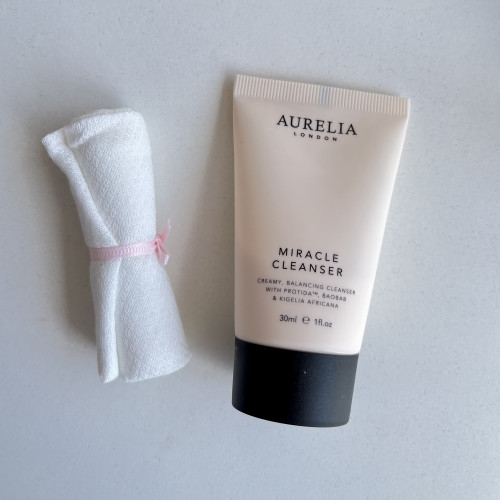 Очищающее средство + салфетка Aurelia, Probiotic Skincare Miracle Cleanser & Muslin Cloth (30 мл)