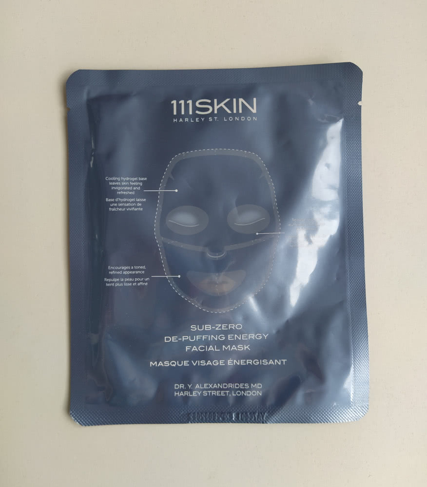 гидрогелевая маска для лица 111Skin Sub-Zero De-Puffing Energy Facial Mask