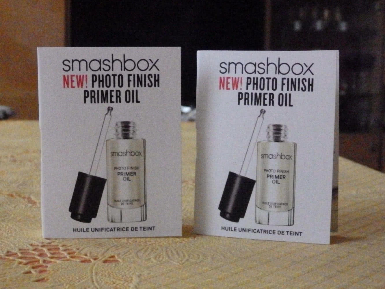 Smashbox Photo Finish Primer Oil 2x 4ml, Новые!