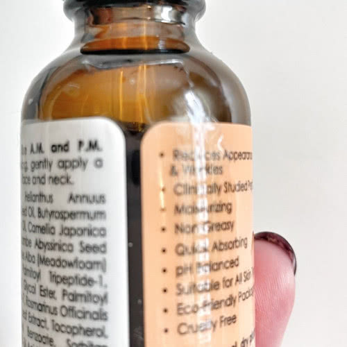 Azelique Антивозрастное масло с пептидами, сыворотка для лица 30мл, Бу