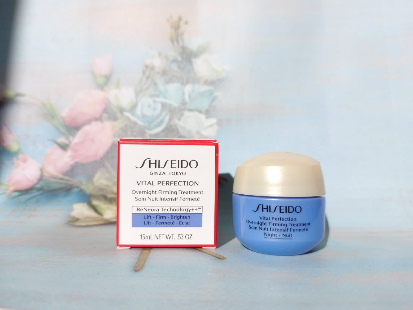 Ночной крем Shiseido Vital Perfection Overnight Firming Treatment