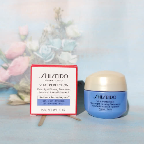 Ночной крем Shiseido Vital Perfection Overnight Firming Treatment