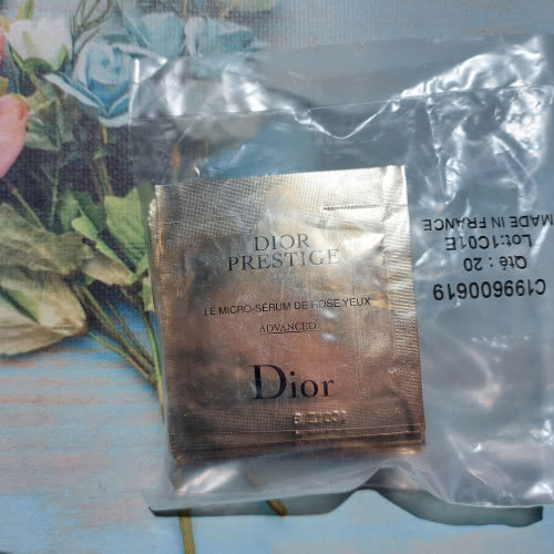 Упаковка 20 шт-20 мл Сыворотка Dior Prestige Micro-Nutritive Rose Eye Serum