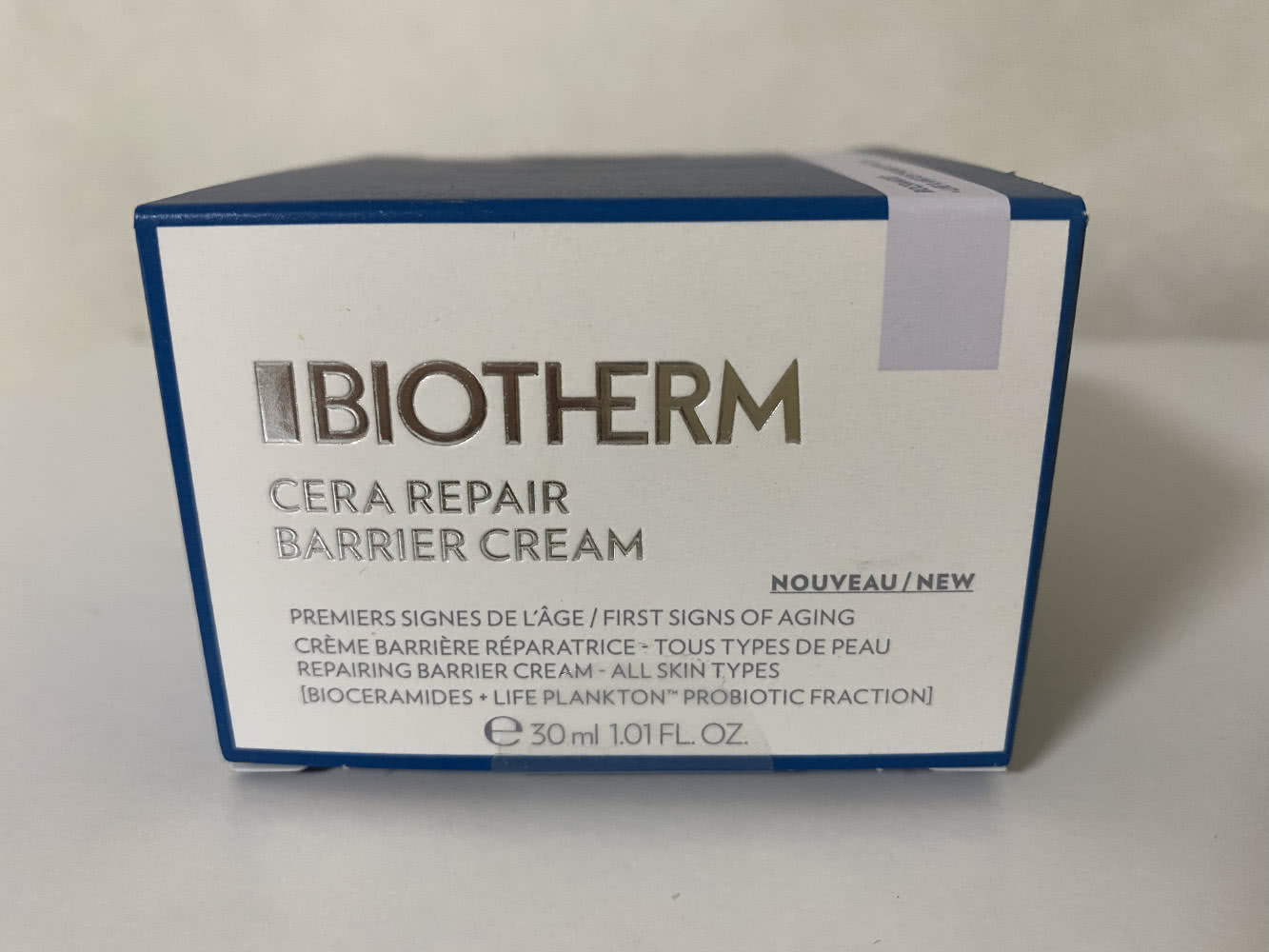 Biotherm cera repair barrier cream