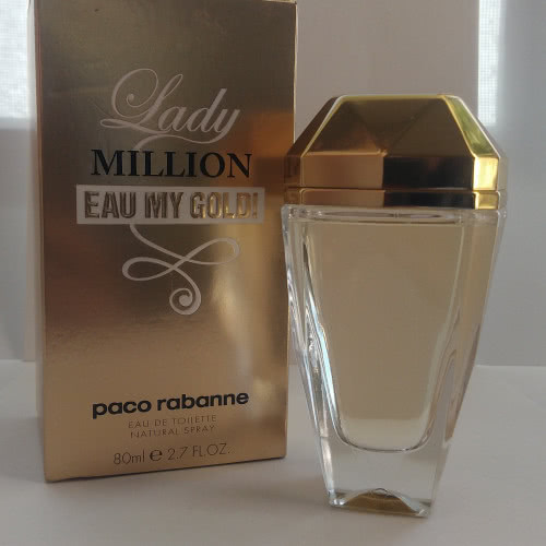 PACO RABANNE Lady Million Eau My Gold! EDT 80ml без п/п. Оригинал.