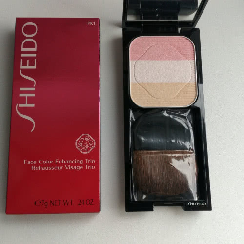 Shiseido Face color enhancing trio PK1 румяна