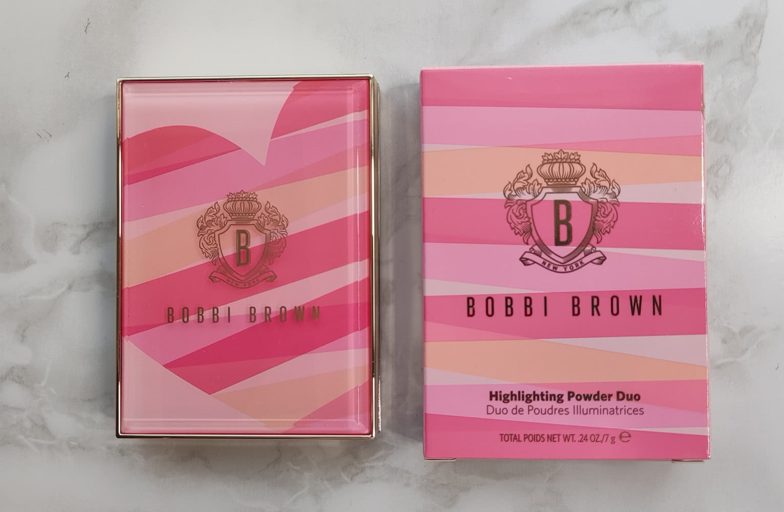 Bobbi Brown Highlighting Powder Duo Pink Glow